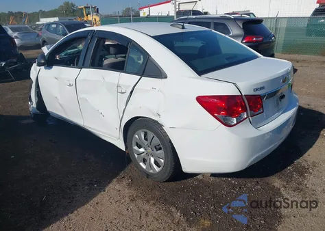 2015 Chevrolet Cruze Ls Auto из США, поврежденный, VIN 1G1PA5SHXF7178793